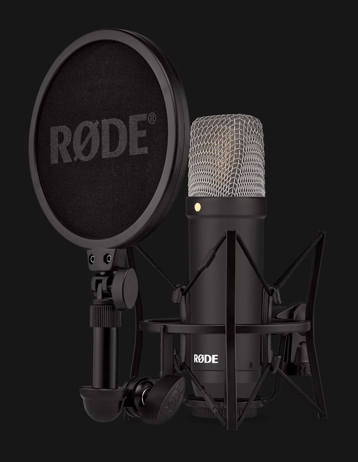 Rode NT1 Signature Series с пауком и поп-фильтром